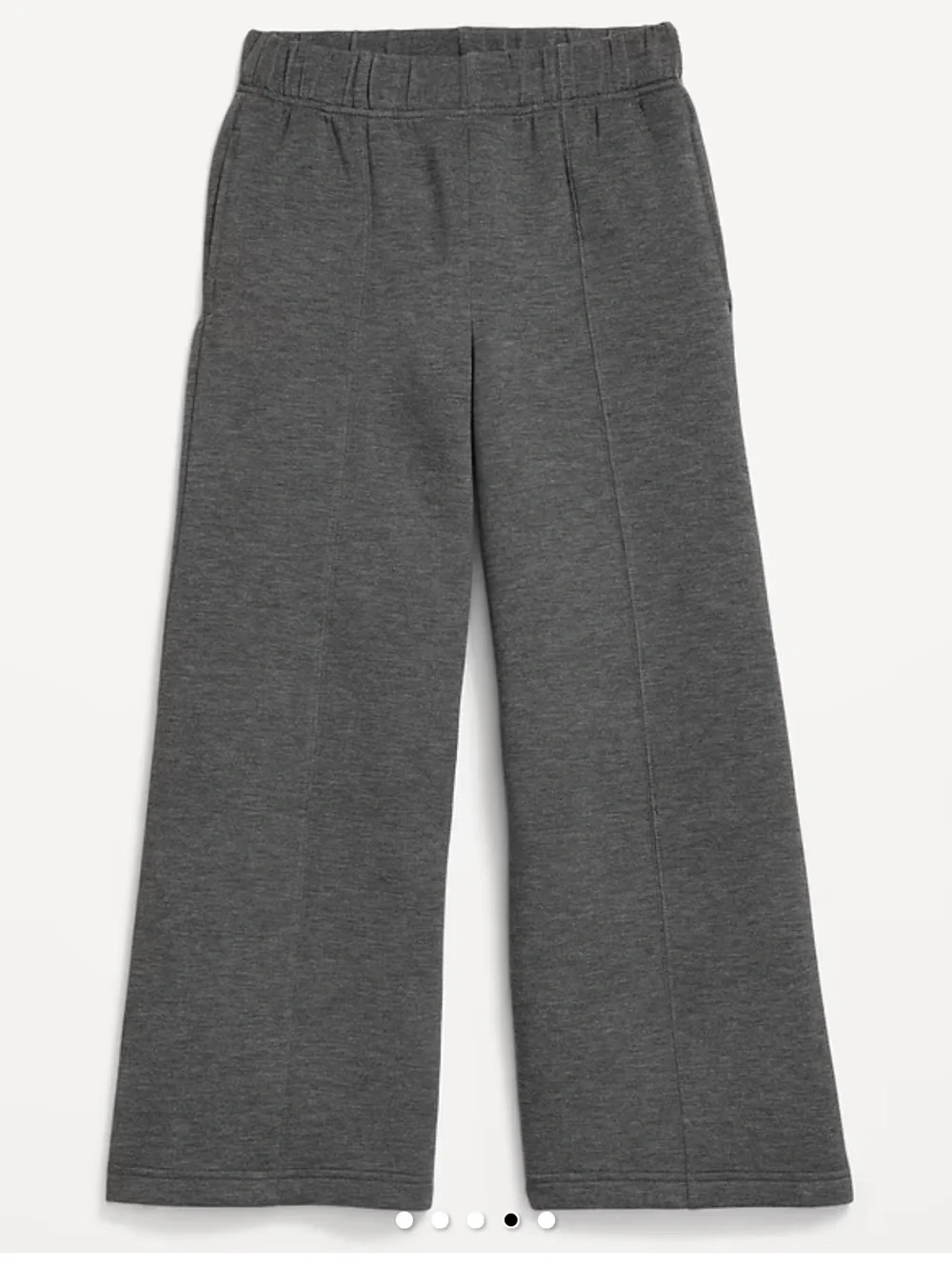 Girls bounce fleece wide leg sweatpants